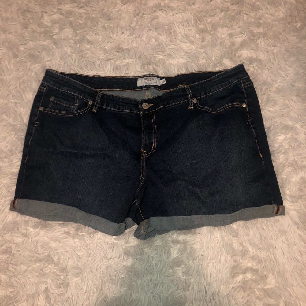 Torrid Jean Shorts